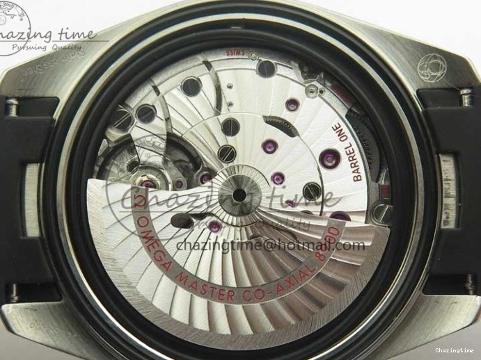 0411 SmoothTexture Aqua Terra 150M Master Chronometers VSF 1:1 Best Edition White Dial Orange Hand on Black Rubber Strap A8900 Super Clone 8011